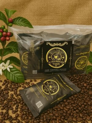 CAFE TOSTADO Y MOLIDO ARTESANAL PAQ 10 SOBRES X 50 Gr C/U